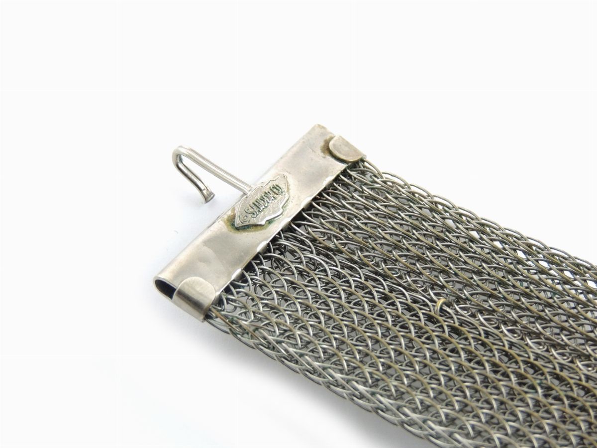 Collier De Chien in Metallo Argentato e Dorato, Sandor