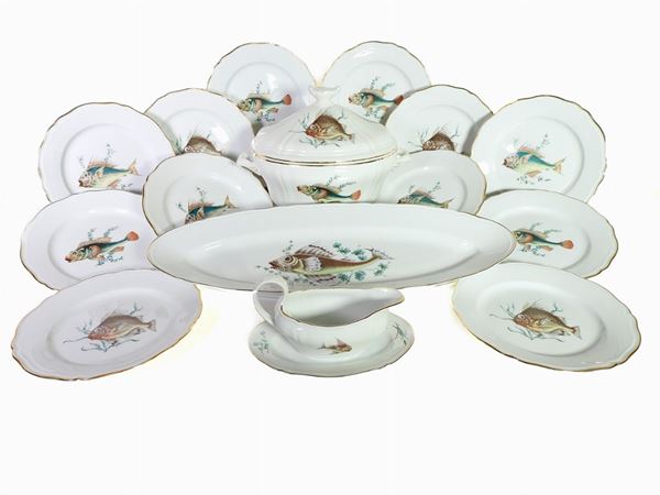 A Porcelain Dish Set  (Richard Ginori, 20th Century)  - Auction Furniture and Old Master Paintings - I - Maison Bibelot - Casa d'Aste Firenze - Milano
