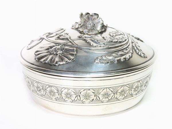 A Silver Bon Bon Bowl