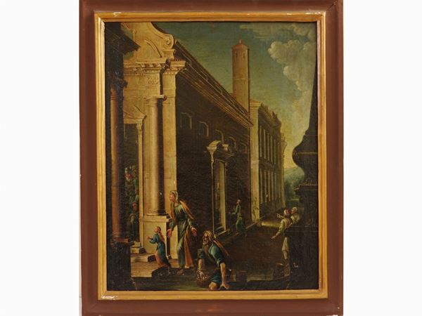 Scuola napoletana del XVIII secolo - Storie della Vergine
