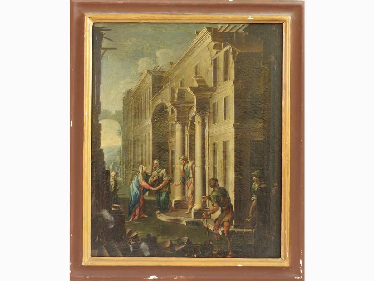 Scuola Napoletana del XVIII Secolo - Storie della Vergine