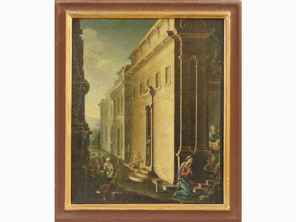 Scuola Napoletana del XVIII Secolo - Storie della Vergine