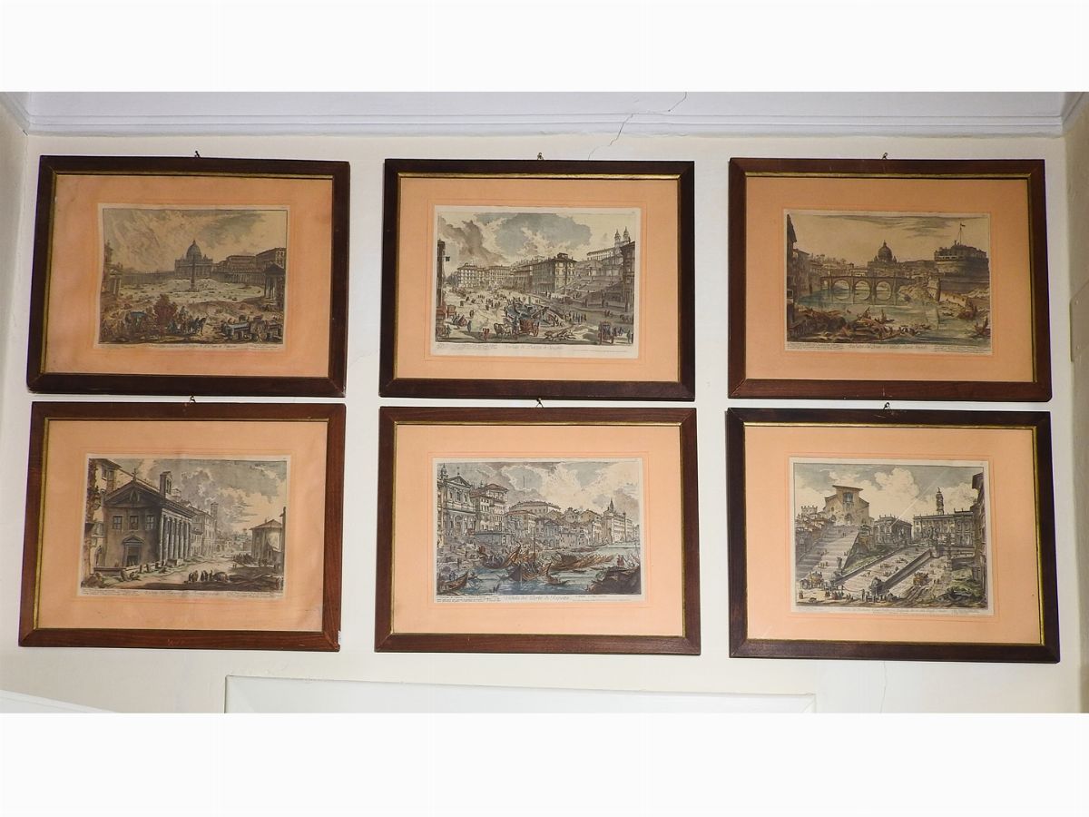 Da Giovan Battista Piranesi - Vedute di Roma
