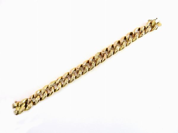 Yellow gold bracelet  (first half of 20th century)  - Auction Jewels and Watches - Maison Bibelot - Casa d'Aste Firenze - Milano