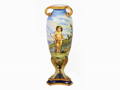 Vaso in Terracotta Smaltata