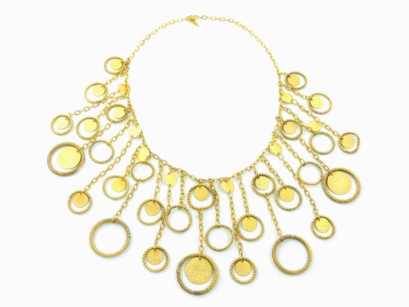 Collana in Metallo Dorato, Christian Dior