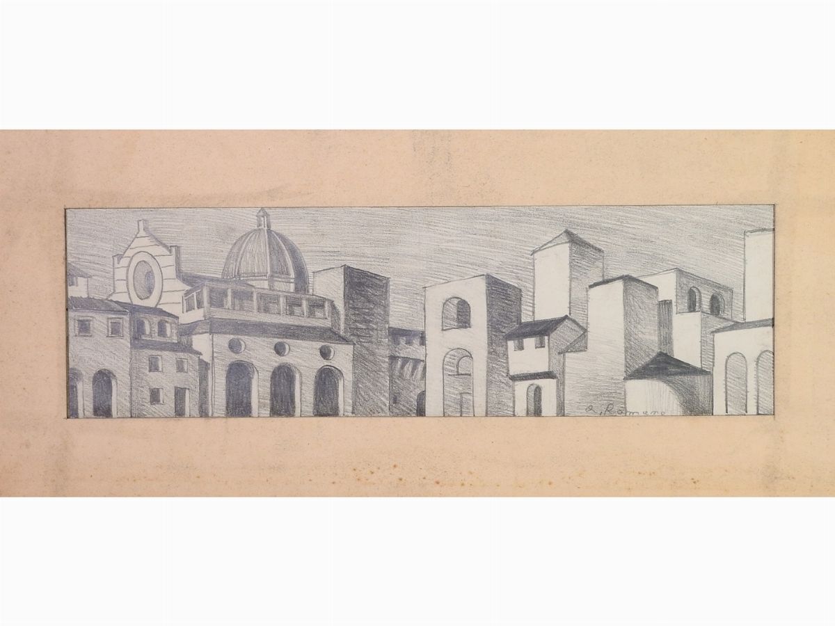 Anna Romano - Studi per Paesaggi Architettonici e Ritratti