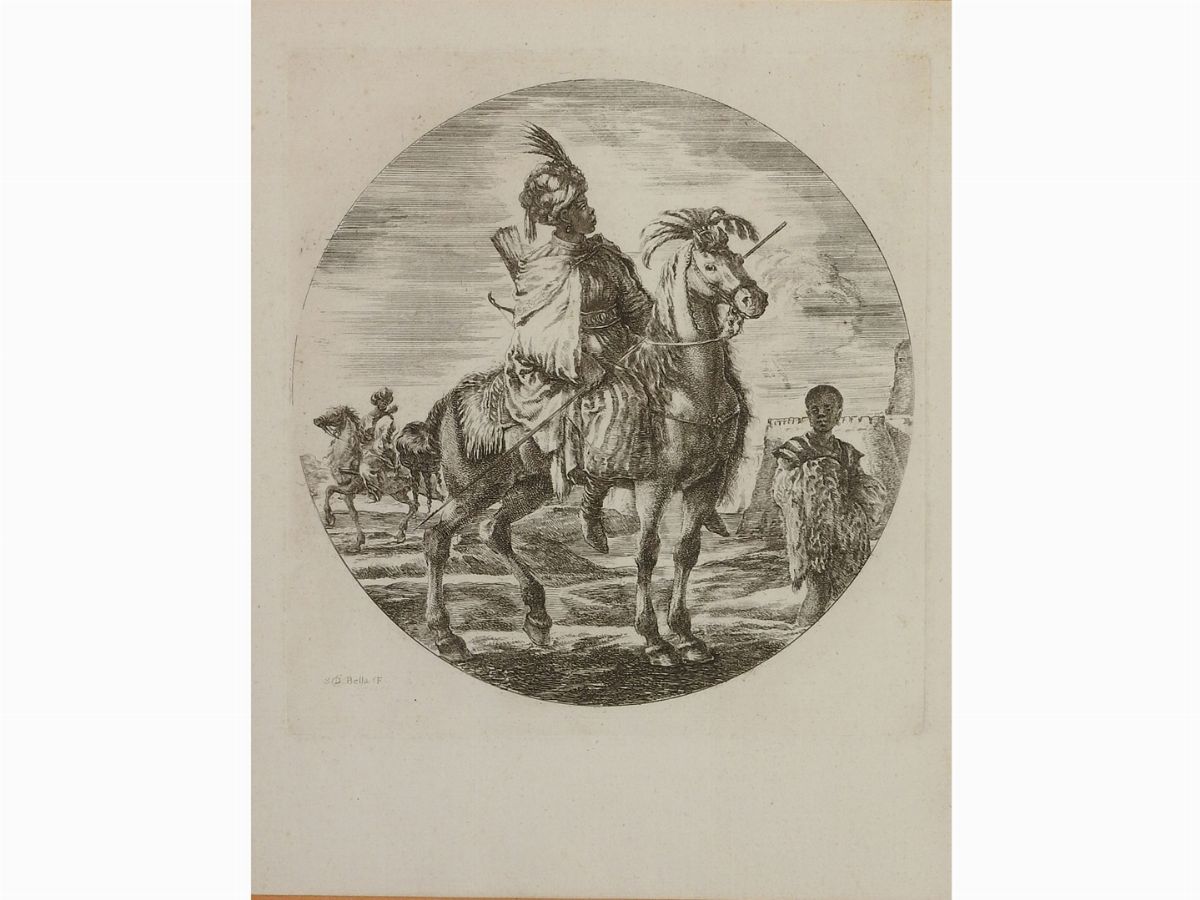 Stefano della Bella - Soldati a Cavallo