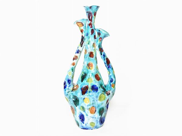 A Glazed Earthenware Wase