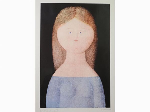 Antonio Bueno : Portrait of a Woman  ((1918-1984))  - Auction Modern and Contemporary Art - III - Maison Bibelot - Casa d'Aste Firenze - Milano