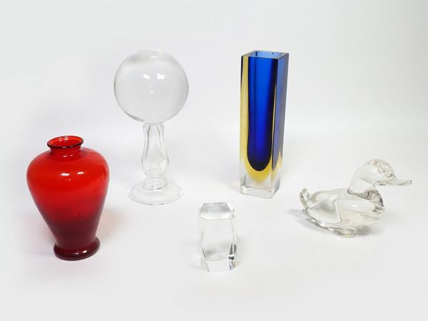A Lot of Glass Items
