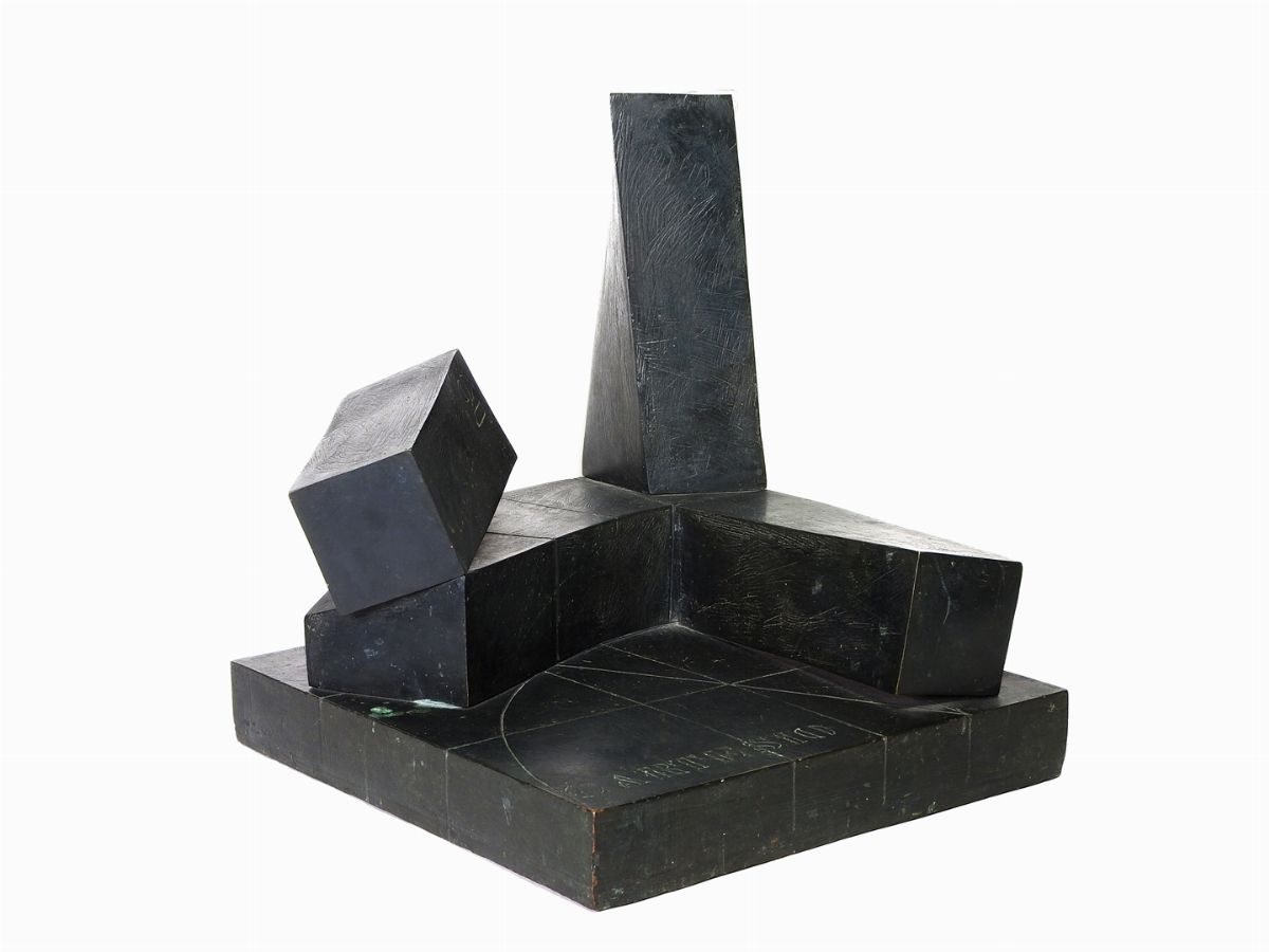 Giò Pomodoro - Cartesio 1976