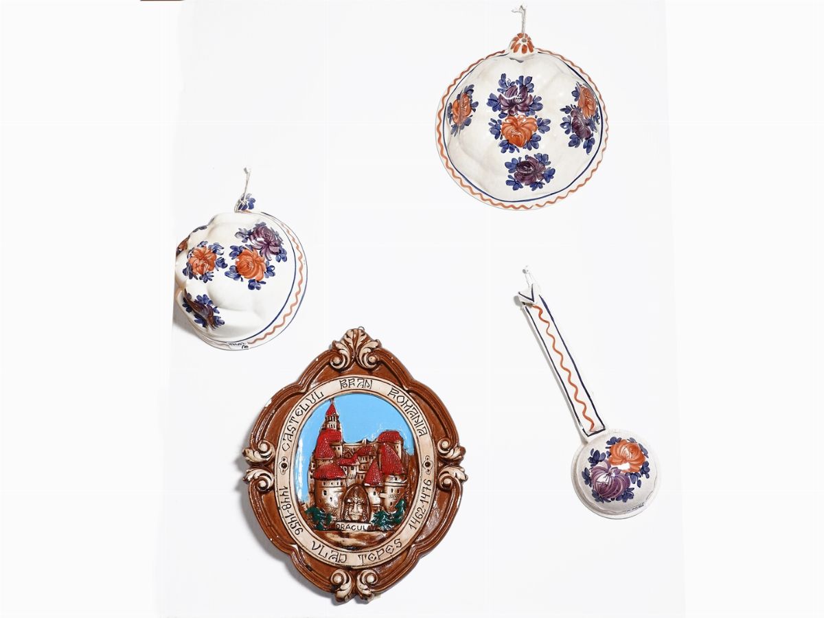Lotto di Oggetti in Ceramica