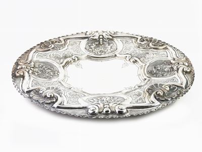 Grande Vassoio Centrotavola in Argento
