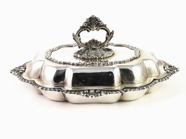 A Silver Servig Dish