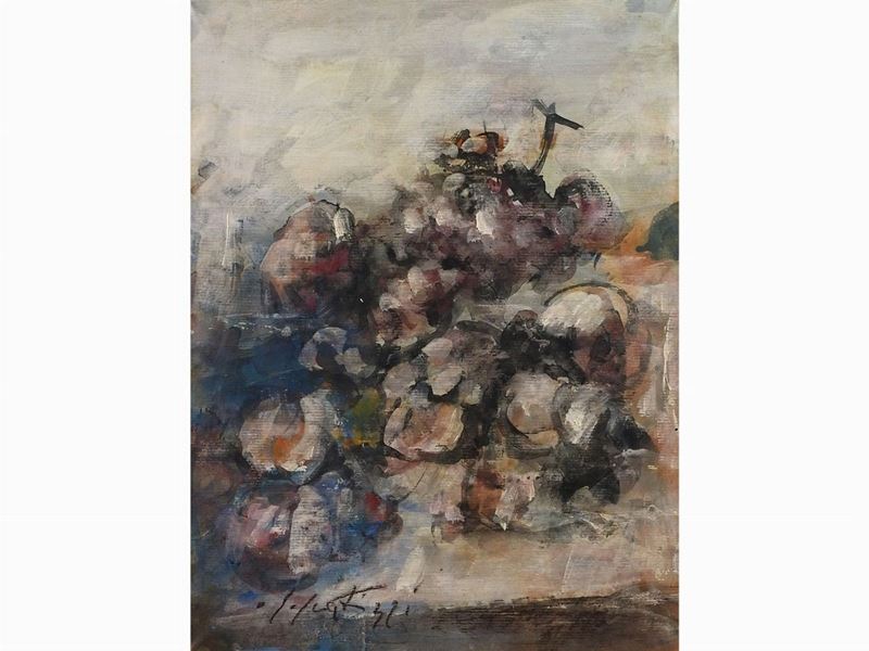 Sergio Scatizzi - Natura Morta con Frutta
