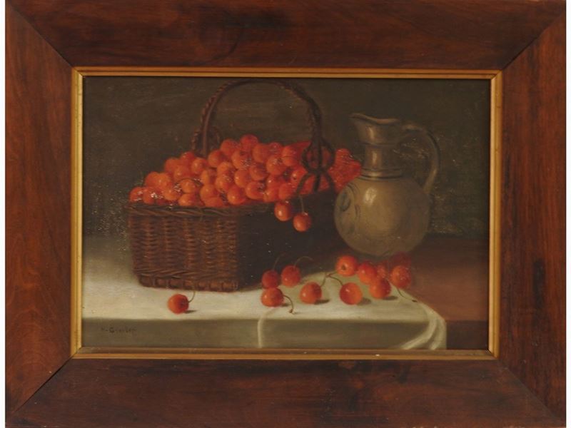 Scuola Tedesca del XIX Secolo - Nature Morte con Frutta