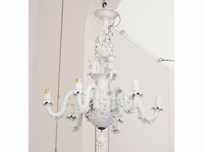 Lampadario in Porcellana