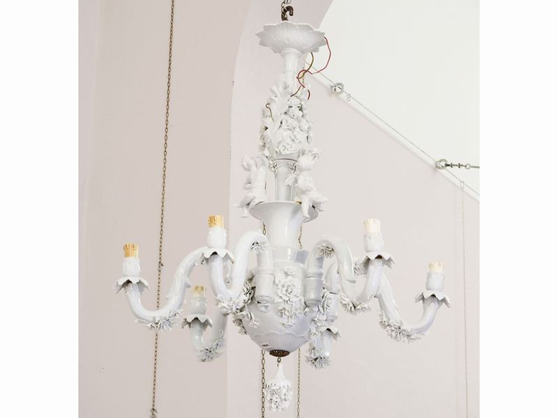 Lampadario in Porcellana