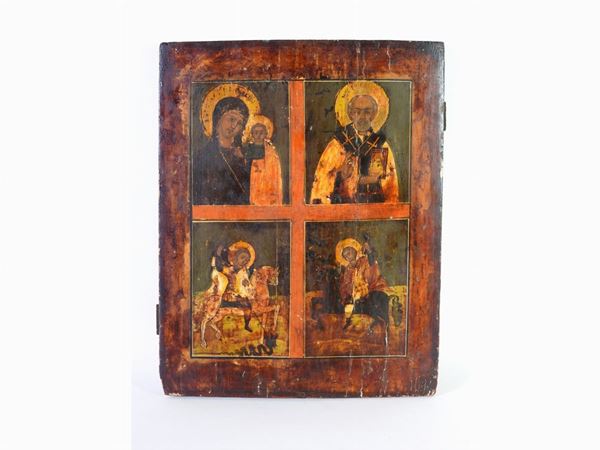Icona russa  - Asta Arredi e dipinti antichi - I - Maison Bibelot - Casa d'Aste Firenze - Milano
