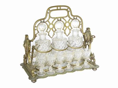 Tantalus D'epoca in Ottone e Cristallo