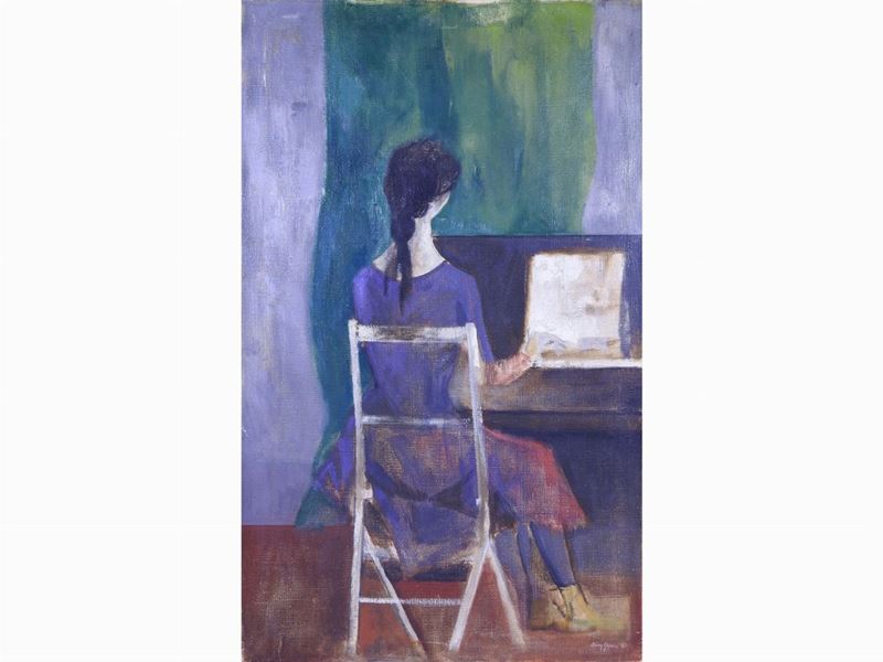 Dino Caponi - Donna al Piano 1957