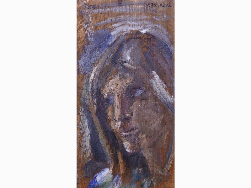 Enzo Faraoni - Ritratto Femminile 1970