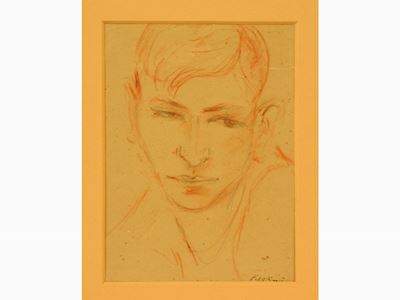 Ritratto di Ragazzo Anni Venti