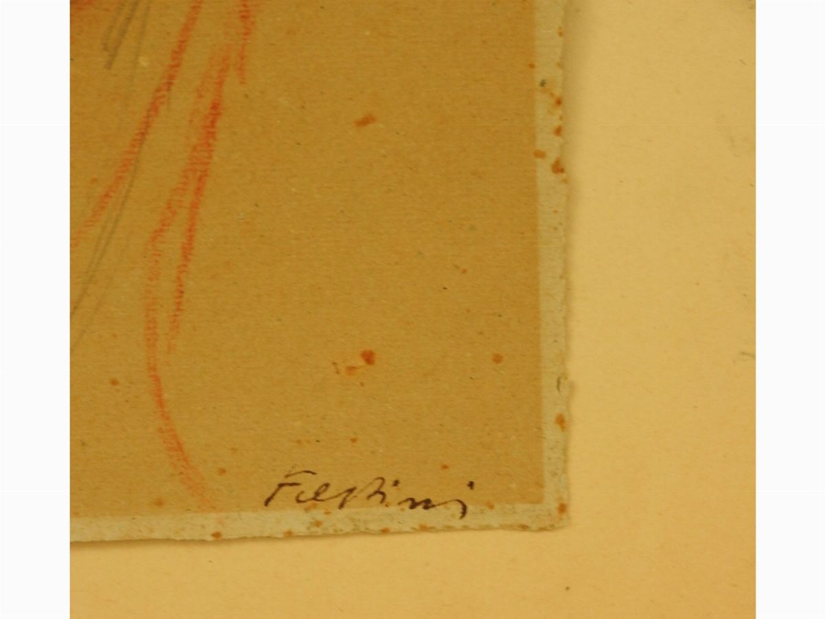 Filippo De Pisis - Ritratto di Ragazzo Anni Venti