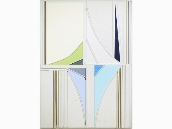 Giancarlo Caldini : Struttura Bianca I  - Auction Modern and Contemporary Art - III - Maison Bibelot - Casa d'Aste Firenze - Milano