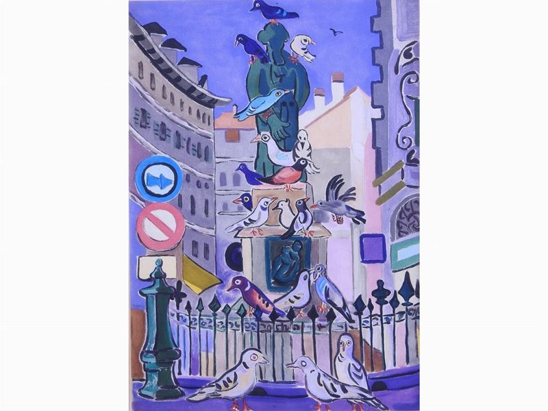 Giuseppe Viviani - Monumento a Cesare Beccaria 1954