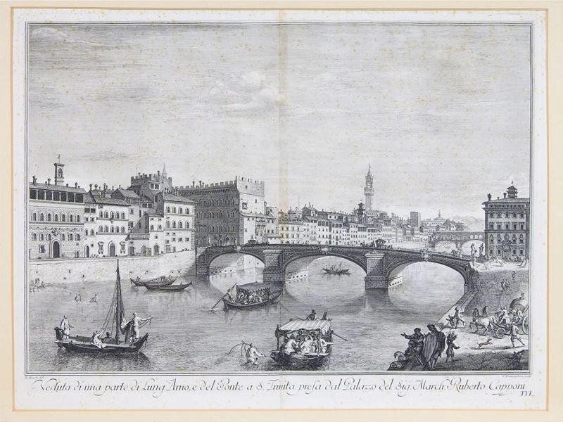 Giuseppe Zocchi - Scelta di XXIV Vedute delle Principali Contrade, Piazze, Chiese e Palazzi della...