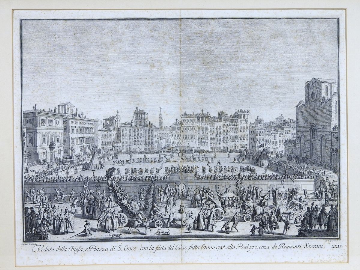 Giuseppe Zocchi - Scelta di XXIV Vedute delle Principali Contrade, Piazze, Chiese e Palazzi della...