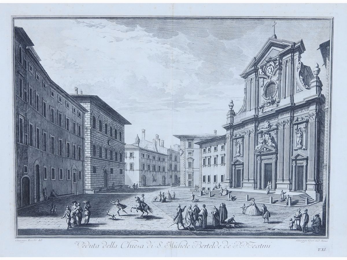 Giuseppe Zocchi - Scelta di XXIV Vedute delle Principali Contrade, Piazze, Chiese e Palazzi della...