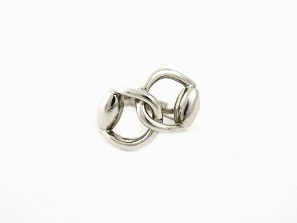 Silver Gucci out-of-commerce prototype ring