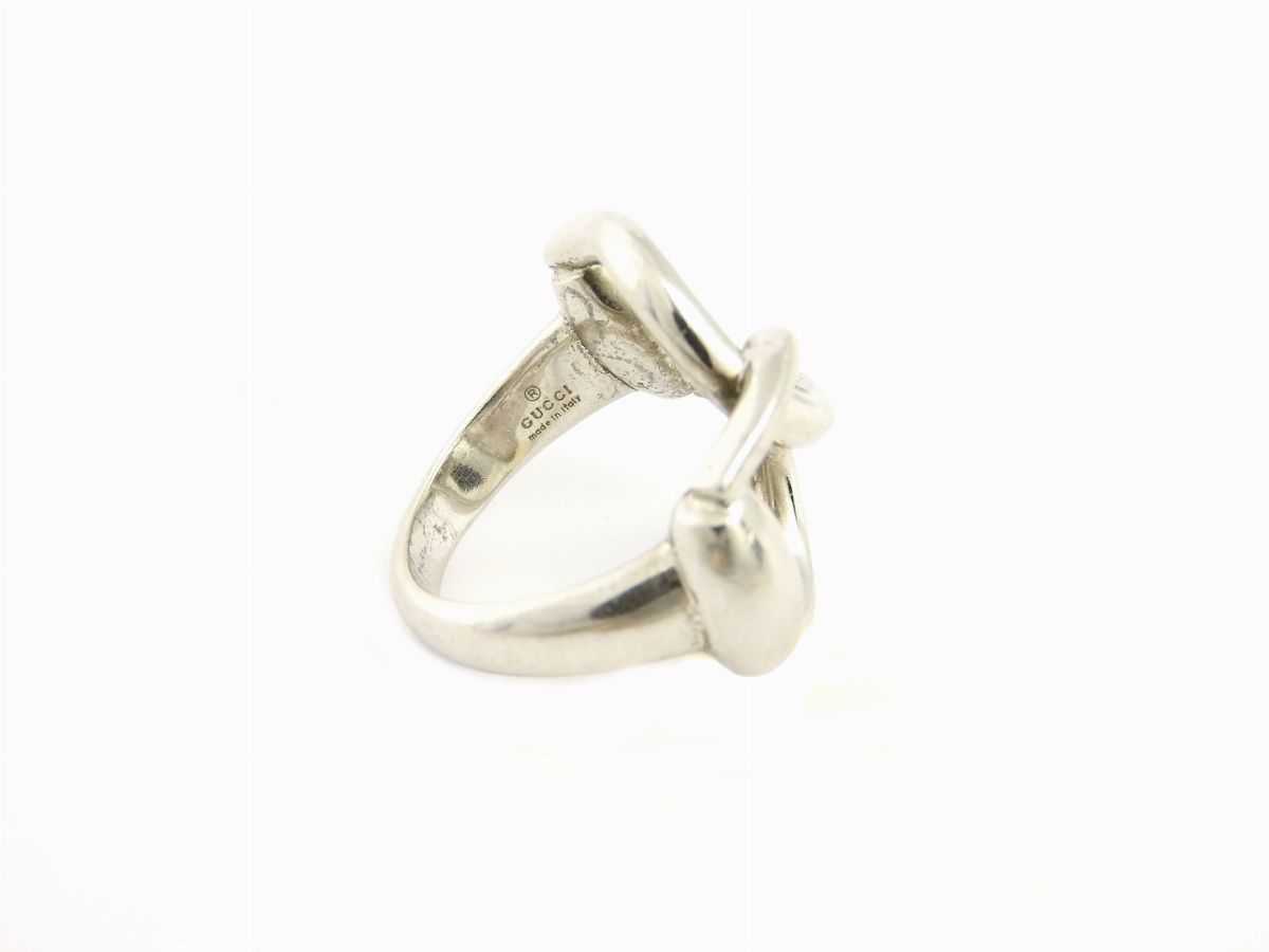 Anello Gucci in Argento