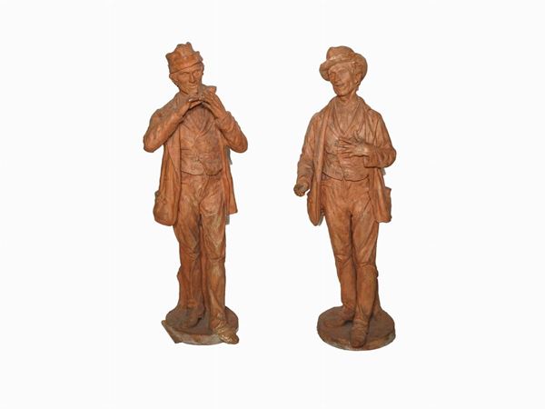 Scuola toscana della prima met&#224; del XX secolo : Figures  - Auction Furniture and Old Master Paintings - I - Maison Bibelot - Casa d'Aste Firenze - Milano