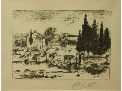 Paesaggio a Poggio a Caiano