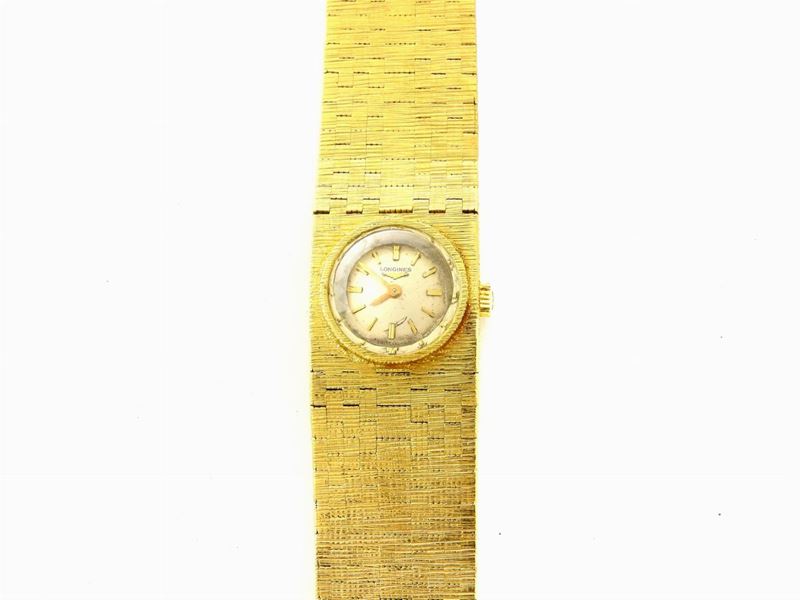 Orologio da Polso per Donna Longines in Oro Giallo