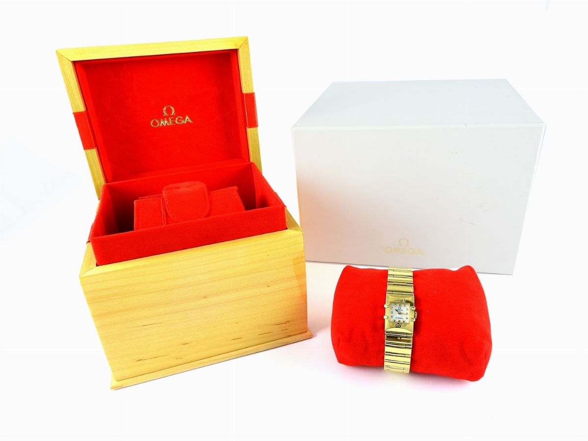 Orologio da Polso per Donna Omega in Oro Giallo