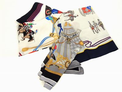 Quattro Foulard in Seta