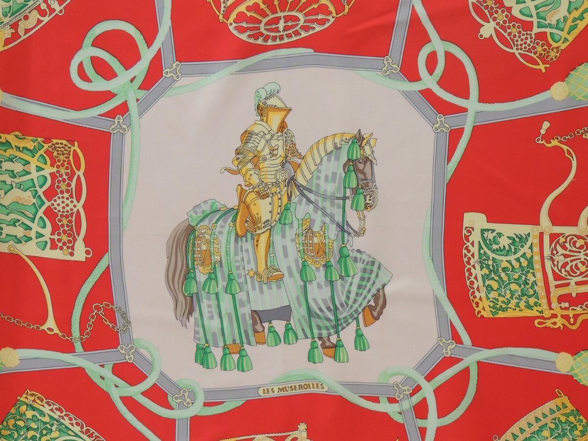 Foulard Carrè in Seta "les Muserolles", Hermés