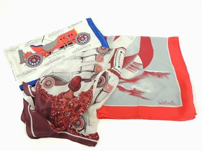 Tre Foulard in Seta