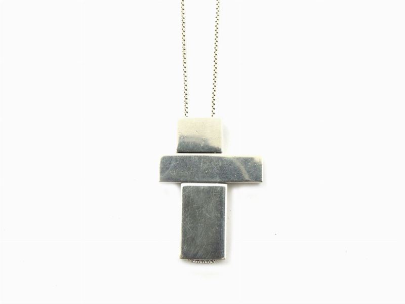 Catenina con Croce Componibile in Argento, Gucci