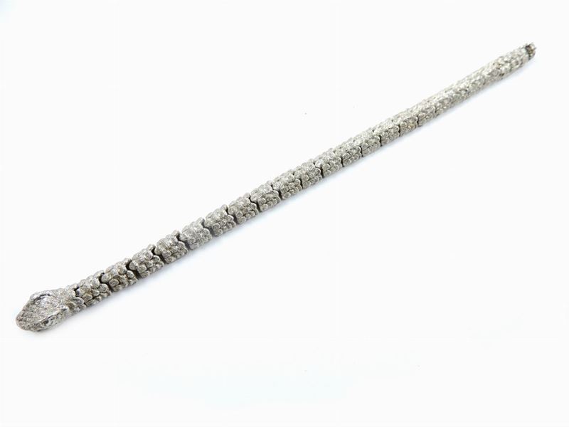 Bracciale Animalier in Argento, Antonio Palladino