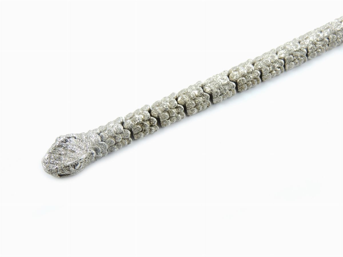 Bracciale Animalier in Argento, Antonio Palladino