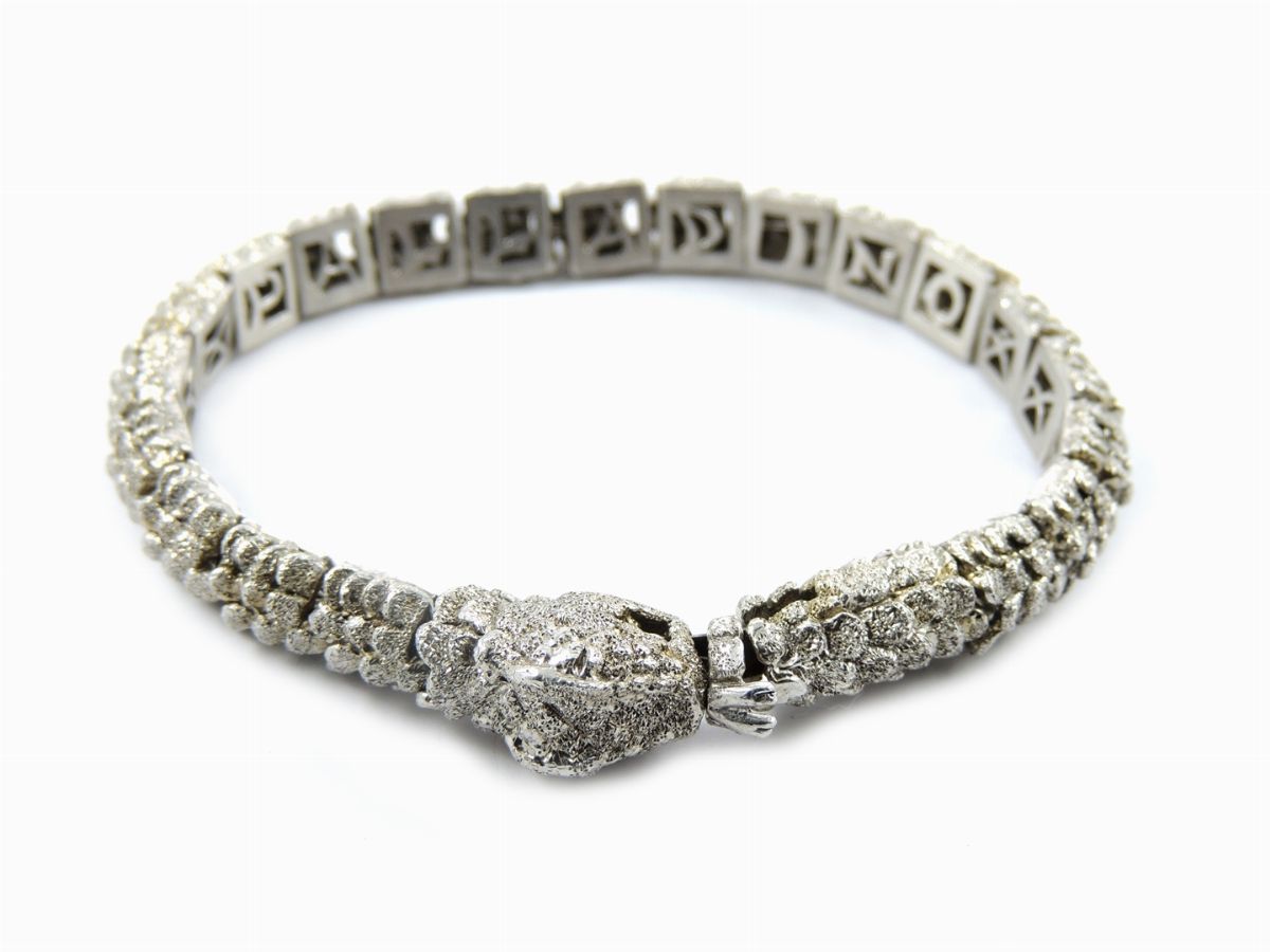 Bracciale Animalier in Argento, Antonio Palladino