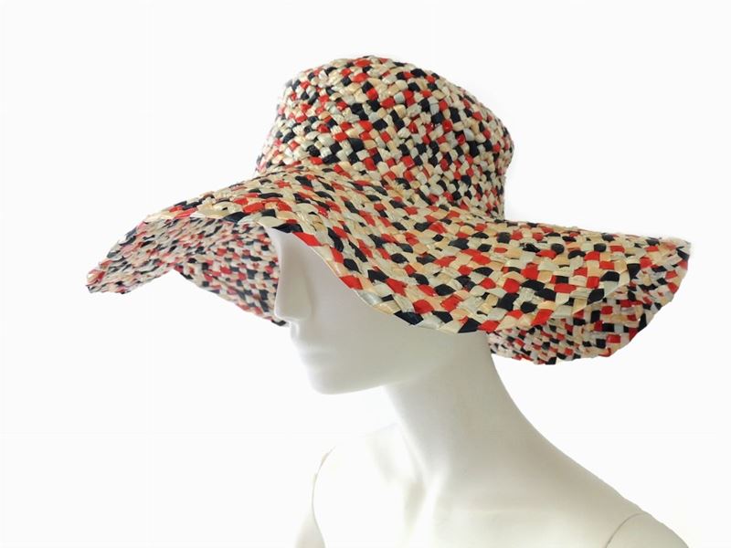 Tre Cappelli in Rafia, Paglia e Cotone