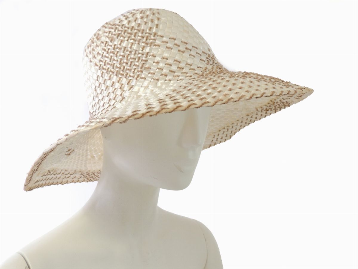 Tre Cappelli in Rafia, Paglia e Cotone
