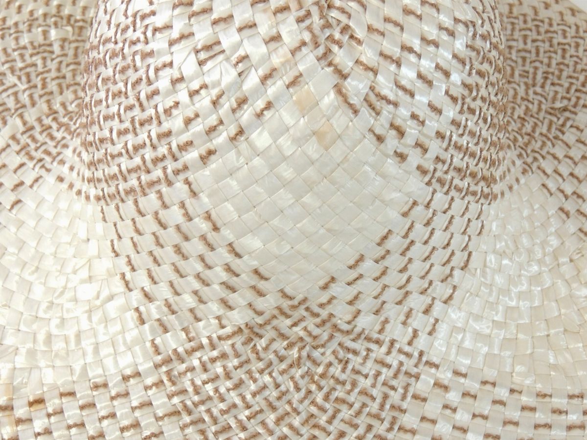 Tre Cappelli in Rafia, Paglia e Cotone